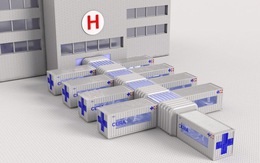 Thiết kế biến container thành bệnh viện điều trị COVID-19