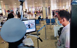 Khoảng 20.000 người đã khai báo y tế điện tử khi vào sân bay Tân Sơn Nhất