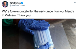 Thượng nghị sĩ Tom Cotton: 'Mãi biết ơn sự giúp đỡ từ những người bạn ở Việt Nam'