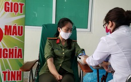 Công an Hà Nội bắt đầu hiến máu trong 10 ngày