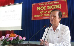 Nhiều sai phạm của nguyên bí thư, chủ tịch huyện mới nghỉ hưu ở Quảng Ngãi