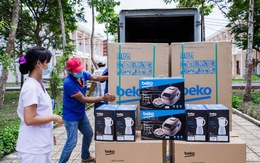 Chuyến xe quà tặng của Beko đến nơi tuyến đầu chống dịch