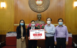 BEST Inc. trao tặng 100.000 khẩu trang y tế cho Ủy ban Trung ương Mặt trận Tổ quốc Việt Nam