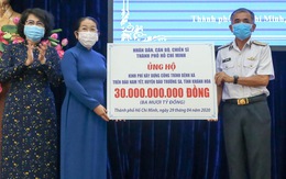 TP.HCM trao 30 tỉ đồng xây dựng bệnh xá trên đảo Nam Yết - Trường Sa