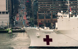 Siêu tàu bệnh viện của hải quân Mỹ khó giúp New York vì không nhận bệnh nhân COVID-19