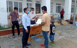 Hỗ trợ xe đưa gần 400 công dân từ Campuchia hoàn thành cách ly về nhà