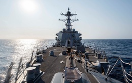 Mỹ lại đưa tàu chiến qua eo biển Đài Loan