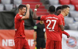 Khuất phục Frankfurt, Bayern Munich tái lập khoảng cách 4 điểm với Dortmund