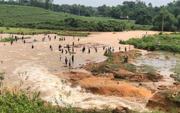 Vỡ đập thủy lợi ở Phú Thọ, di dời khẩn cấp 16 hộ dân