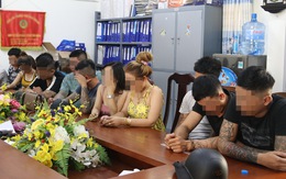11 thanh niên 'phê' ma túy trong phòng VIP karaoke tại Nha Trang