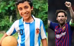 Cậu bé 12 tuổi đá phạt giống Messi gây 'sốt' trên mạng xã hội