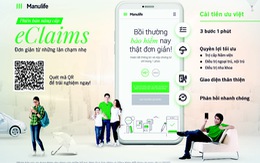 Manulife mở rộng yêu cầu nộp quyền lợi bảo hiểm bằng eClaims