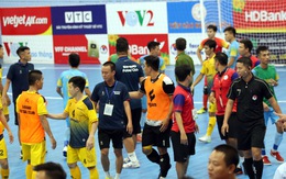 2 cầu thủ futsal bị cấm thi đấu 2 trận do xô xát ở Giải futsal VĐQG 2020