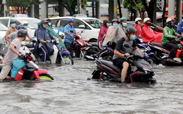 Tháng 4-2021, 'rốn ngập' ở đường Nguyễn Hữu Cảnh hết ngập?