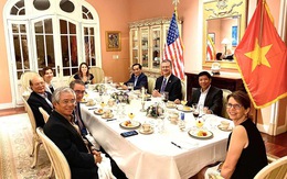 4 vị nguyên đại sứ VN ở Washington DC ăn tối với Đại sứ Mỹ tại VN Daniel Kritenbrink