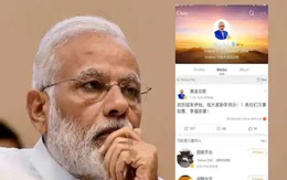 Thủ tướng Ấn Độ 'nghỉ chơi' mạng Weibo của Trung Quốc