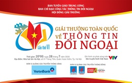 Lễ trao giải thưởng toàn quốc về thông tin đối ngoại lần thứ VI