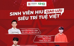 Biệt đội Siêu trí tuệ Việt giao lưu cùng sinh viên HIU