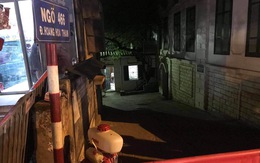 Hà Nội phong tỏa ngõ 466 phố Hoàng Hoa Thám nơi có người nghi nhiễm COVID-19