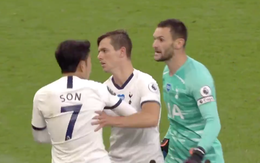 Son Heung Min, Hugo Lloris suýt 'choảng' nhau trong trận Tottenham thắng Everton