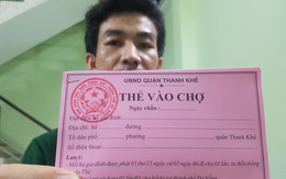 Đi chợ 'tem phiếu' sáng nay ở Đà Nẵng