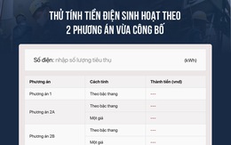 Thử tính tiền điện sinh hoạt theo 2 phương án vừa công bố