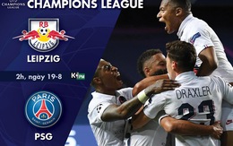 Lịch trực tiếp bán kết Champions League: Leipzig - PSG