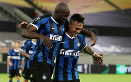 Lautaro Martinez, Lukaku cùng lập cú đúp, Inter Milan vào chung kết Europa League