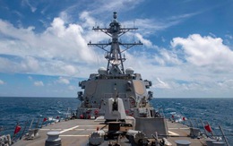 Trung Quốc chỉ trích tàu Mỹ đi qua eo biển Đài Loan là 'cực kỳ nguy hiểm'
