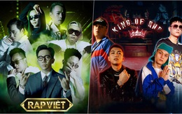 Rap Việt và King of Rap: Khán giả yêu rap phát 'rồ' theo từng tập lên sóng