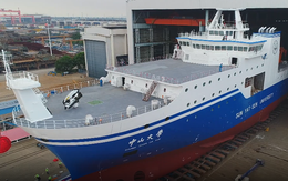 Trung Quốc hạ thủy tàu khảo sát 'khủng', 2 tháng không cần tiếp nhiên liệu