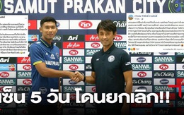 Chuyện khó tin ở Thai League: cắt hợp đồng cầu thủ sau 5 ngày ký vì lý do 'bá đạo'