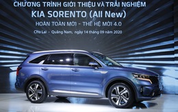 KIA Sorento All New ra mắt, thiết kế hoàn toàn mới, giá 1,1 tỉ đồng/chiếc