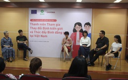 'Bình đẳng giới để đưa nam - nữ xích lại gần nhau hơn'
