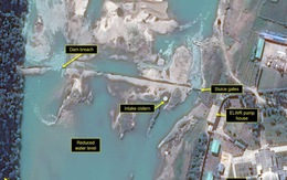 Ảnh vệ tinh: Vỡ đập gần khu hạt nhân Triều Tiên