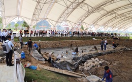 Gần 300 nhà khoa học, khảo cổ học đến bãi cọc Cao Quỳ và khu di tích Bạch Đằng Giang