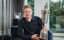 De Bruyne hoàn tất cú đúp danh hiệu Cầu thủ xuất sắc nhất mùa giải 2019-2020