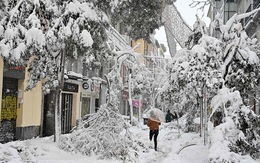 Mùa đông khắc nghiệt nhất 20 năm ở Tây Ban Nha