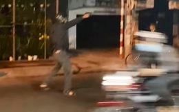Cảnh sát nổ súng trấn áp nhóm 'quái xế' trên đường Phạm Thế Hiển
