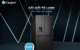 Casper tiên phong bảo hành 1 đổi 1 trong 1 năm với sản phẩm tủ lạnh