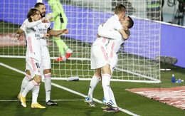 Chiến thắng đầu tiên trong năm mới, Real Madrid tạm vươn lên đầu bảng
