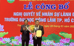 PGS.TS Huỳnh Thanh Hùng làm quyền hiệu trưởng ĐH Nông lâm TP.HCM