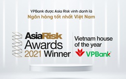 VPBank là ngân hàng xuất sắc nhất năm 2021 về quản trị rủi ro và sản phẩm phái sinh