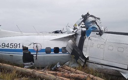 Máy bay rơi ở Nga, 15 người chết