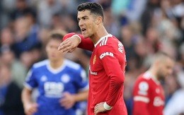 Ronaldo ‘tịt ngòi’, Man Utd thua ngược Leicester sau cuộc rượt đuổi tỉ số