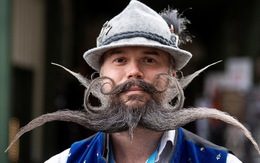 Chủ nhân các bộ râu, ria đẹp nhất thế giới tụ hội ở Đức