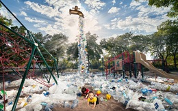 Nghệ sĩ Benjamin Von Wong: Thông điệp mạnh mẽ về rác thải nhựa qua Turn off the plastic tap