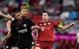 Lewandowski 'tịt ngòi', Bayern bất ngờ thua ngược Frankfurt