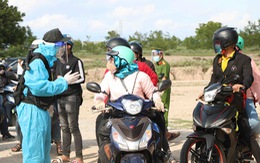 Ninh Thuận không xử phạt người đi xe máy về quê