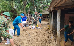 Khắc phục hậu quả sạt lở kinh hoàng ở núi Cấm: 'Thấy bộ đội đến, cả xóm ai cũng mừng'